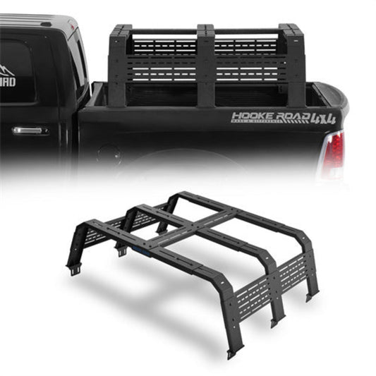 18.8" High Truck Bed Rack for 07-23 Toyota Tundra & 05-23 Tacoma(6' Bed) & 09-23 Ford F-150 & Raptor & 09-23 Ram 1500  - Hooke Road