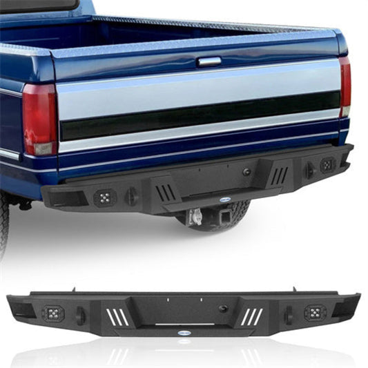 1992-1996 Ford Rear Bumper F-150 F-250 F-350 - Hooke Road - HE.8541