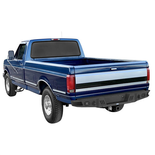 1992-1996 Ford Rear Bumper F-150 F-250 F-350 - Hooke Road - HE.8541