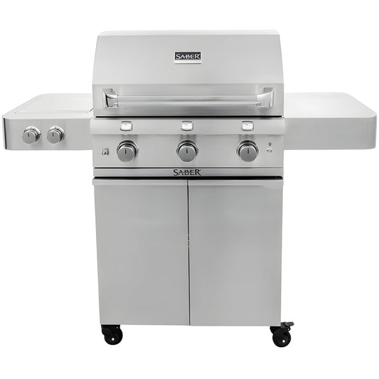 Saber Grills 500 Series 3-Burner Cart Grill (LP) - R50CC0617