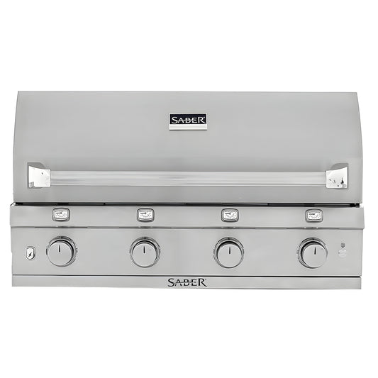 Saber Grills Stainless Series 3-Burner Built-In Grill (NG) - R50SB0417
