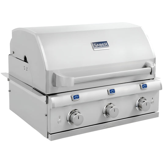 Saber Grills Elite 3-Burner Built-In Grill (NG) - R50SB1517