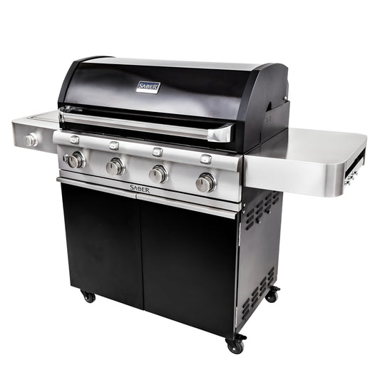 Saber Grills 670 Series 4-Burner Cart Grill (LP) - R67CC1117