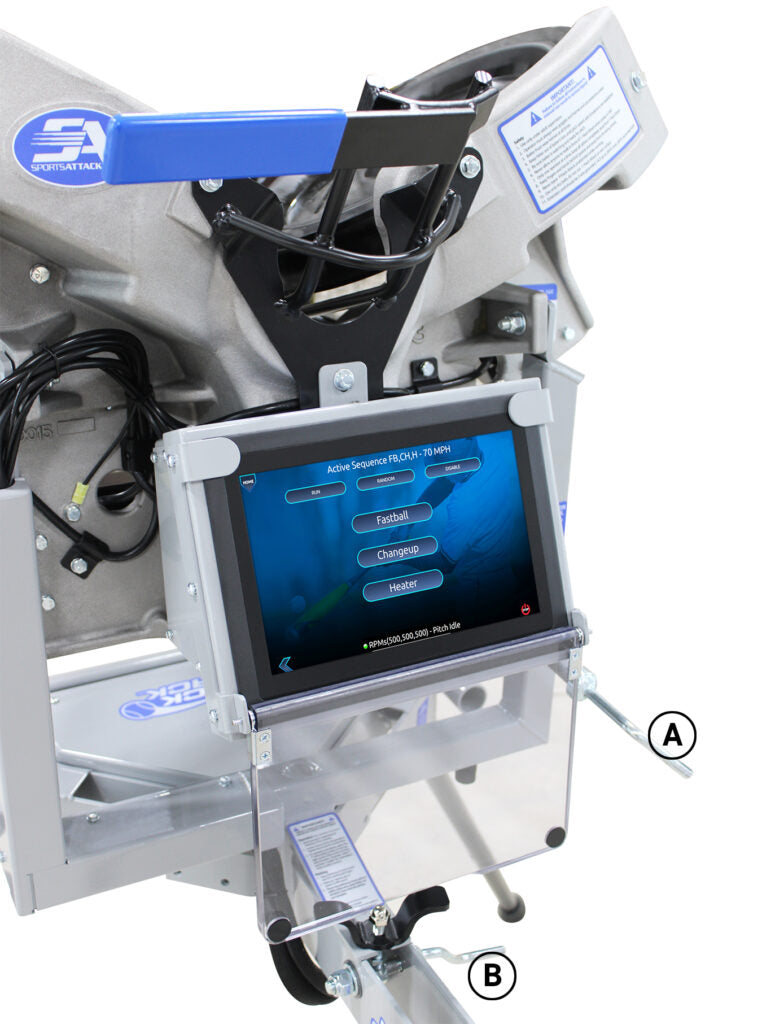 I-Hack Attack 2 Baseball Pitching Machine, 90V