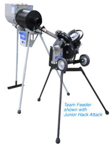 Baseball Team Feeder (150 ball) for Junior Hack Attack, 90V