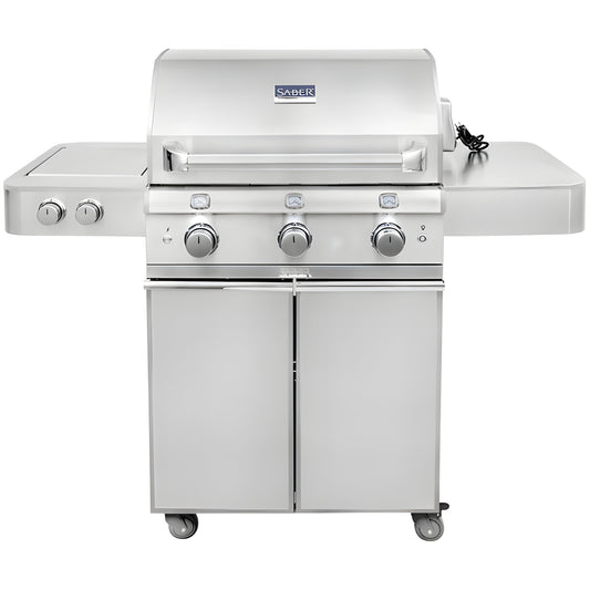Saber Grills 500 Series 3-Burner Cart Grill (LP) - R50CC0617